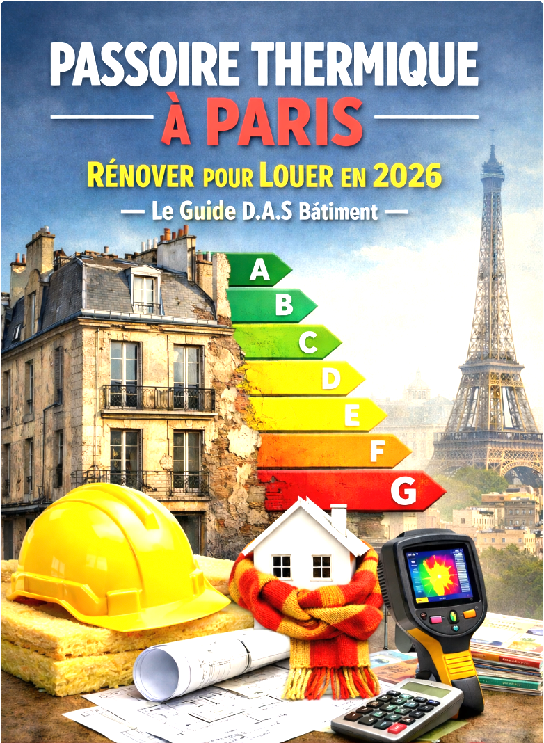 Passoire Thermique à Paris : Rénover pour Louer en 2025 – Le Guide D.A.S Bâtiment