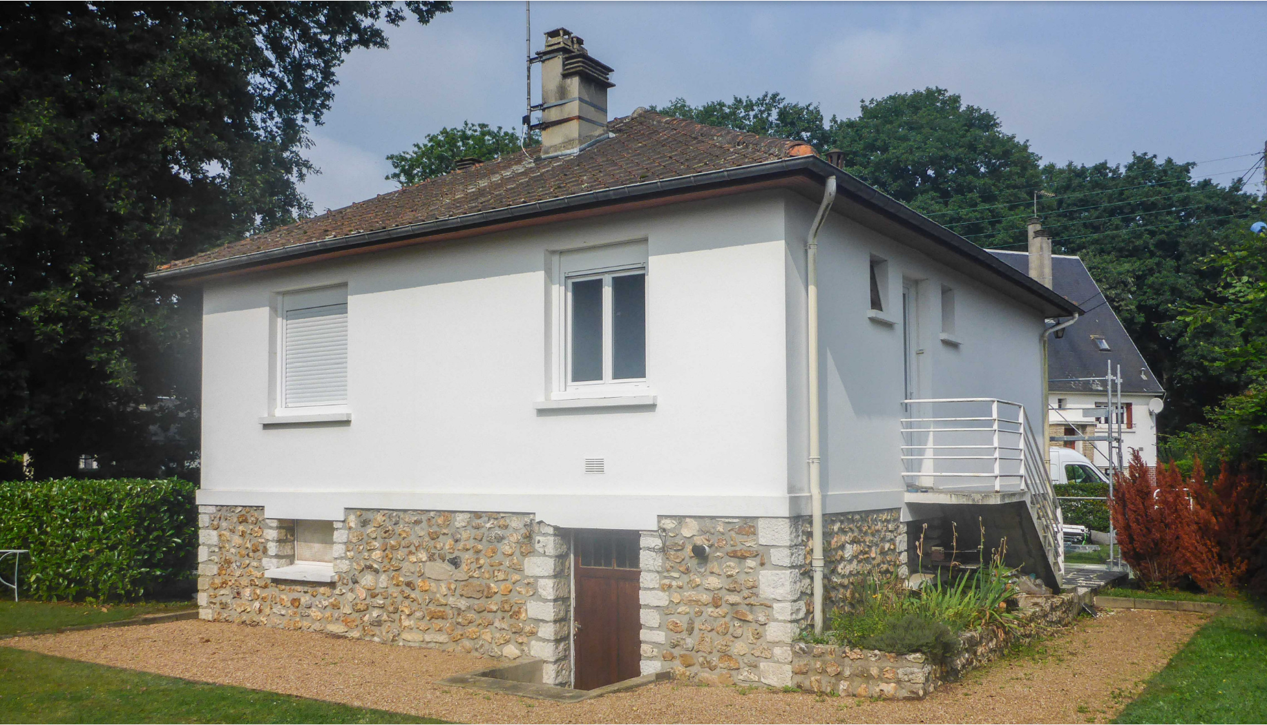 Isolation thermique par l’extérieur — Maison individuelle, Le Vésinet (78)